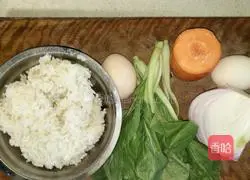 Egg Fried Rice Recipe Illustration 1