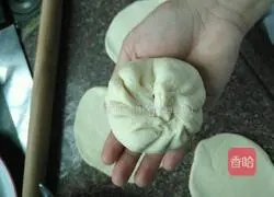Illustration of how to make vegetable buns 10