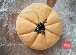 Pumpkin bean paste cake recipe 8