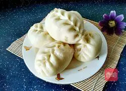 Illustration of how to make kidney bean buns 18