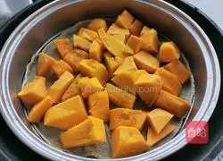 Pan-fried pumpkin cake recipe 1