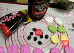 Illustration of how to make colorful glutinous rice balls 4