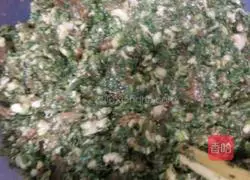 Illustration of how to make shepherd's purse and pork dumplings 3