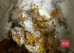 Illustration of how to make pumpkin steamed buns 4