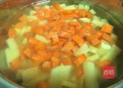 Potato braised rice recipe 2