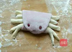 Illustration of how to make crab steamed buns 5
