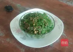 Fennel and fresh meat dumpling filling...Illustration of the doubanjiang version 9