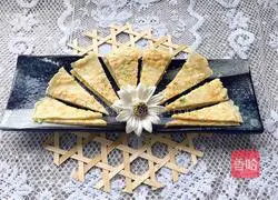 Illustration of how to make oatmeal and egg pancakes 6