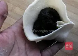 Illustration of how to make mini bean paste cake 6
