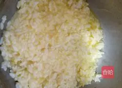 Fried rice Illustration of how to make cakes 2