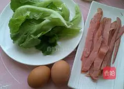 Illustration of how to make hand-caught egg pancakes 3