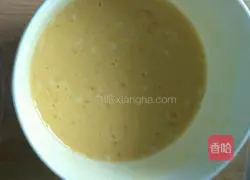 Illustration of how to make egg cake flowers 1