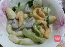 Illustration of how to make colorful noodles 5