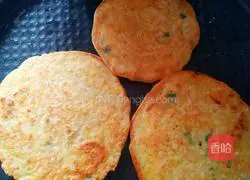 Illustration of how to make pan-fried pumpkin cake 7