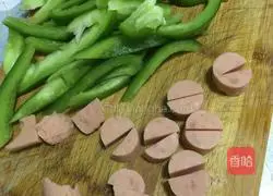 Chili and ham fried noodles recipe 1