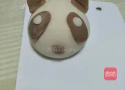 Panda Steamed Buns Recipe Illustration 10