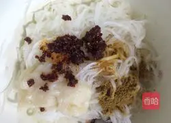 Illustration of making radish cake 6