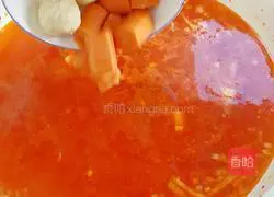 Illustration of home-cooked rice noodles 4