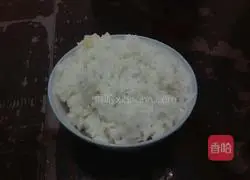 Green pepper and beef fried rice recipe illustration 3