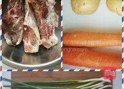 Illustration of how to make braised mutton pancakes 1