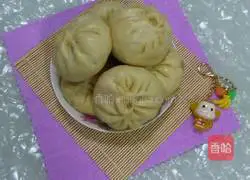 Illustration of how to make tofu skin, cabbage and pork stuffed buns 11