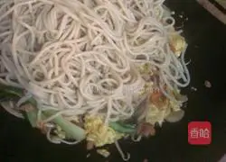 Illustration of home-style fried noodles 7