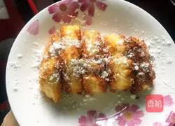 Fried steamed bun slices Practice illustration 4