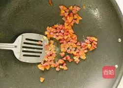 Illustration of how to make colorful fried rice 7