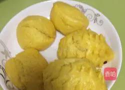 Illustration of how to make pumpkin steamed buns 8