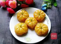 Illustration of how to make pumpkin cake 9