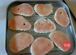 Illustration of how to make golden jam steamed buns 4