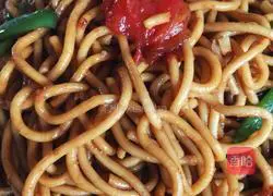 3-minute home-style fried noodles illustration 7