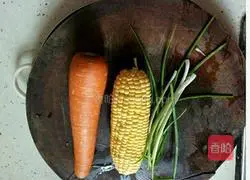 Illustration of how to make egg fried rice 1