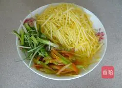 Illustration of how to make pumpkin silk cake 2