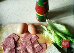 Illustration of how to make a sandwich 1