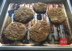 Illustration of how to make sesame pancakes 14