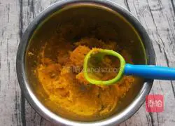 Pumpkin glutinous rice balls recipe 11