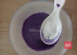 Illustration of how to make purple cabbage sweet steamed buns 6
