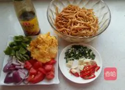 Illustration of how to make fried noodles 4