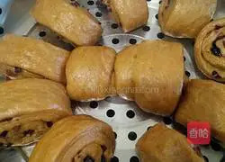 Brown sugar steamed buns Illustration of how to do it 8