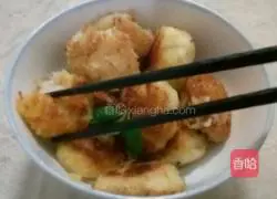 Illustration of how to make pan-fried potato cake 16