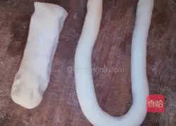 Illustration of making dumplings stuffed with white radish 12