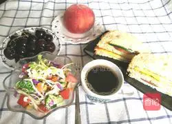 Kuaishou ham sandwich recipe 6