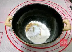 Illustration of making five-spice fermented sesame cake 3