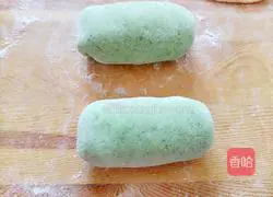 Illustration of how to make slipper steamed buns for couples 12