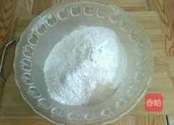 Illustration of how to make whole wheat pepper and sesame sesame cakes 1