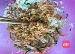 Illustration of how to make leftover rice cakes 6