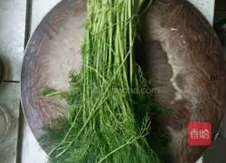 Illustration of how to make fennel meat buns 9