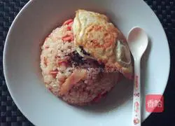 Korean spicy cabbage fried rice recipe 5