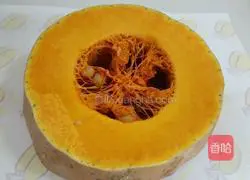 Illustration of how to make pumpkin bean paste steamed buns 1